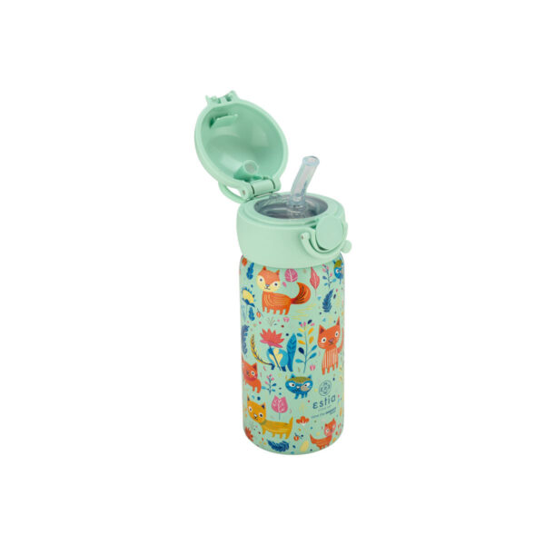 ΘΕΡΜΟΣ ΠΑΙΔΙΚΟ WONDER BOTTLE SAVE THE AEGEAN 350ml FELINE FOLIAGE - Image 3