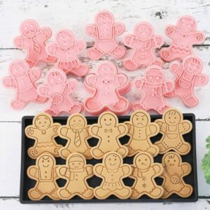 Christmas Cookie Cutters 10 Gingerbread men 006SJ