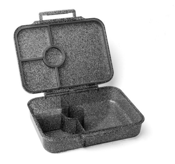 Lekkabox Glamour Lunchbox 4 sections – Black Glitter - Image 8