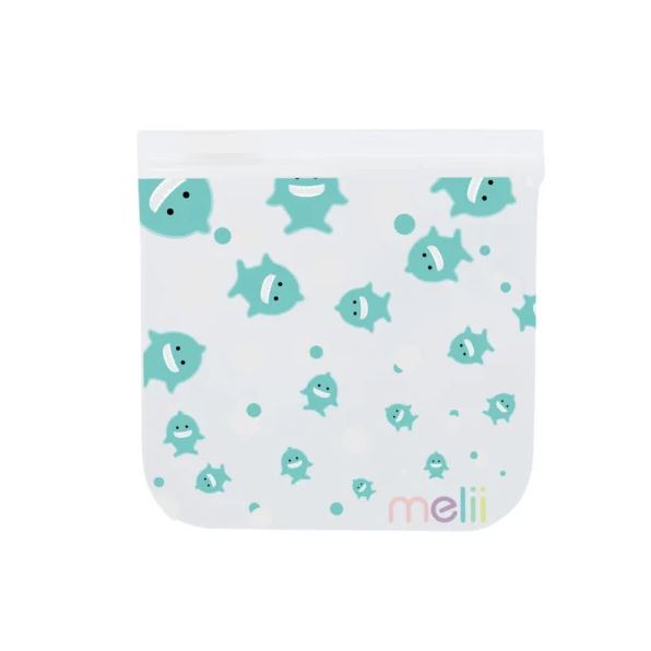 Melii Bulldog/Shark Snack Bags – Επαναχρησιμοποιούμενα Τσαντάκια - Image 4