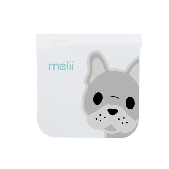Melii Bulldog/Shark Snack Bags – Επαναχρησιμοποιούμενα Τσαντάκια - Image 8