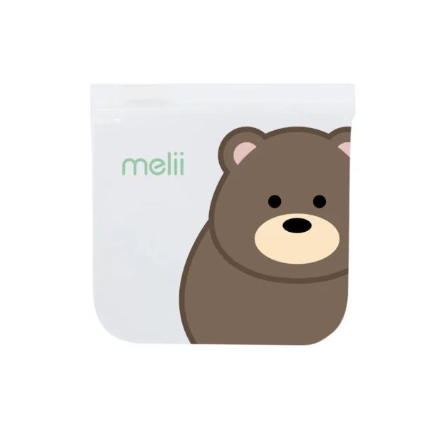 Melii Bear/Panda Snack Bags – Επαναχρησιμοποιούμενα Τσαντάκια - Image 5