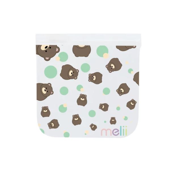 Melii Bear/Panda Snack Bags – Επαναχρησιμοποιούμενα Τσαντάκια - Image 6