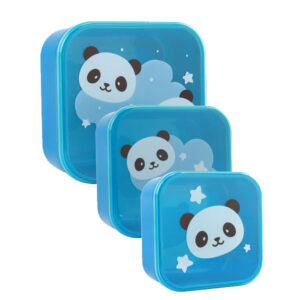 Δοχεία Φαγητού I Drink Panda Snack Set 3τεμ.
