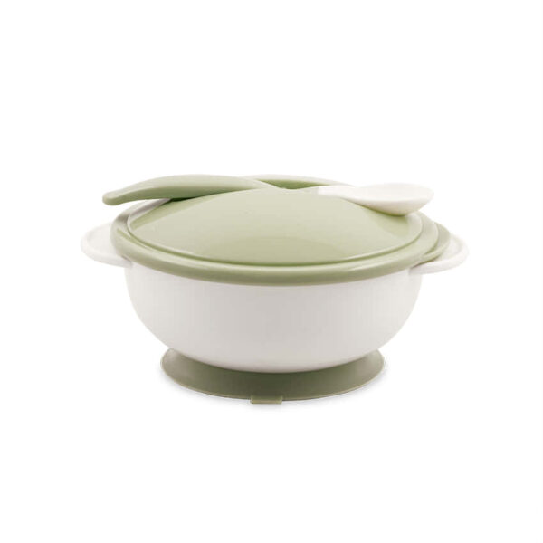 Μπώλ Φαγητού Με Κουταλάκι Mint Green Lorelli