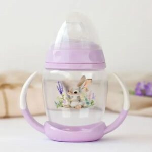 Ποτήρι Εκπαιδευτικό 270ml Kiokids Lavender Bunny