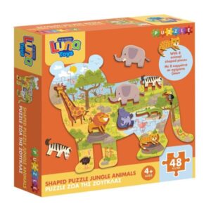 PUZZLE 48ΤΜΧ ΖΩΑ ΖΟΥΓΚΛΑΣ ΜΕ 8 ΣΧΗΜΑΤΑ
