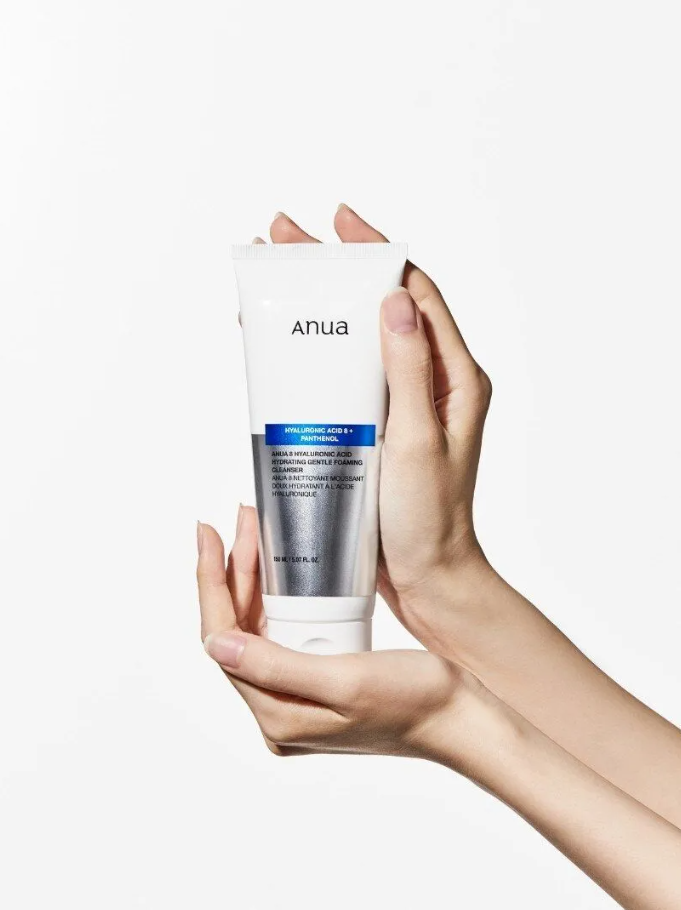 Anua 8 Hyaluronic Acid Hydrating Gentle Foaming Cleanser Panthenol- Απαλός καθαριστικός αφρός με 8 τύπους υαλουρονικού 150ml