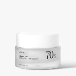 Anua Heartleaf 70% Intense Calming Cream 50ml – Ενυδατική κρέμα που ενισχύει τον φραγμό του δέρματος
