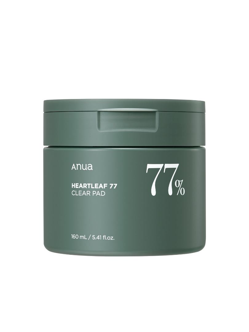 Anua Heartleaf 77% Clear Pad PHA Απολεπιστικά και ενυδατικά Toner Pads 70pcs 160ml