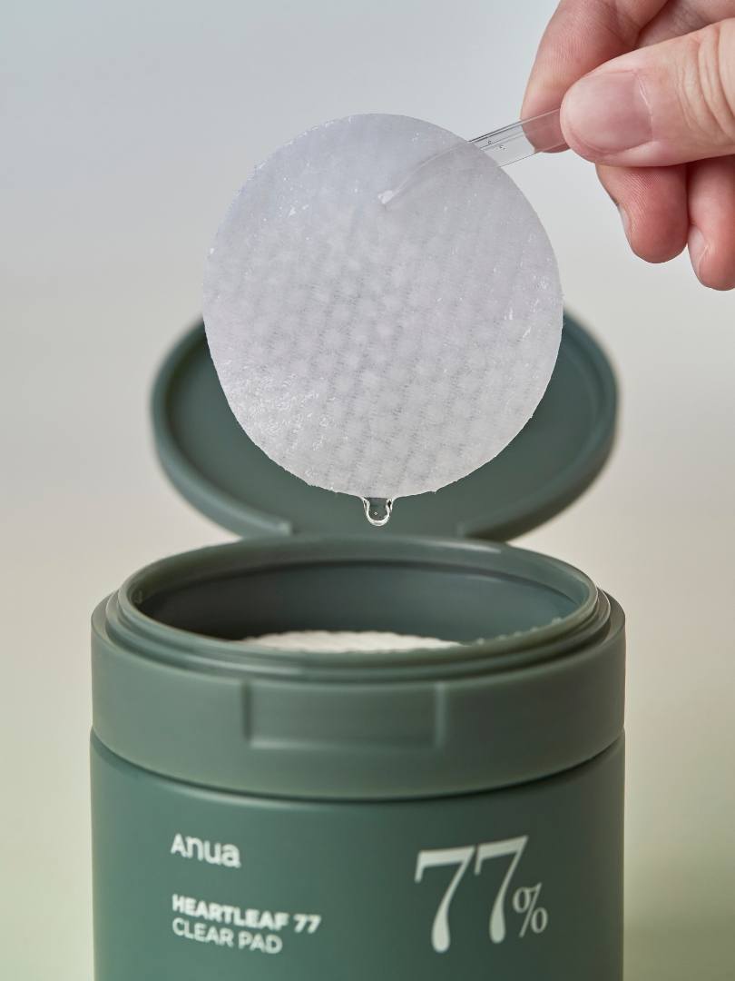 Anua Heartleaf 77% Clear Pad PHA Απολεπιστικά και ενυδατικά Toner Pads 70pcs 160ml - Image 4