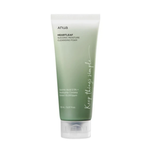 Anua Heartleaf Succinic Moisture Cleansing Foam Αφρός Καθαρισμού 150ml