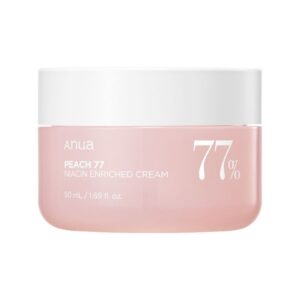 Anua Peach 77% Niacin Enriched Cream – Ενυδατική κρέμα-τζελ με προβιοτικά για ελαστικό δέρμα 50ml