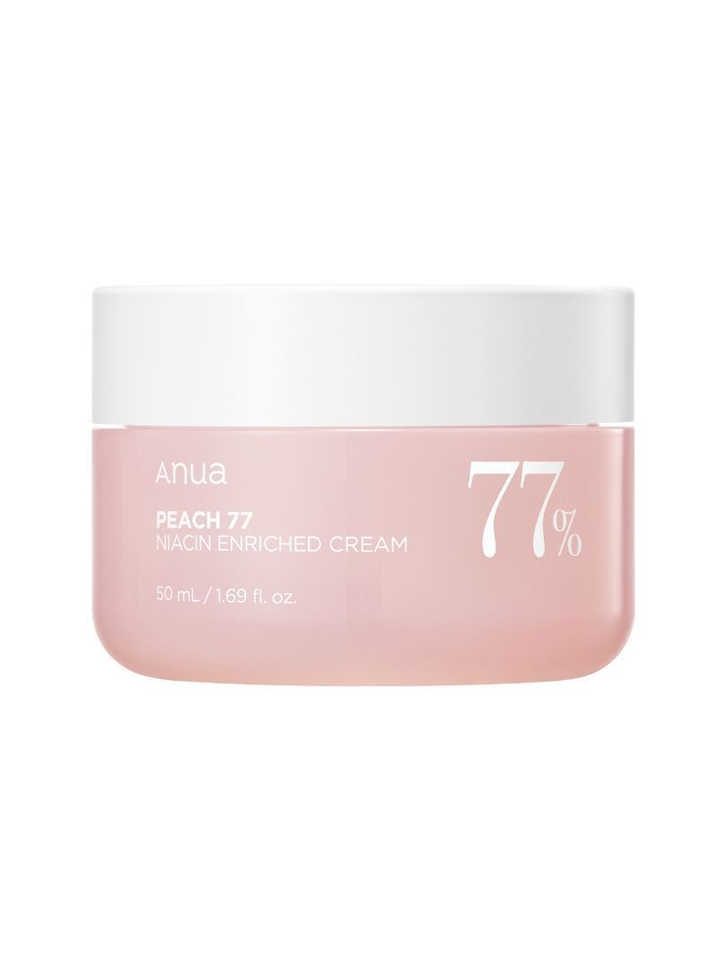 Anua Peach 77% Niacin Enriched Cream – Ενυδατική κρέμα-τζελ με προβιοτικά για ελαστικό δέρμα 50ml