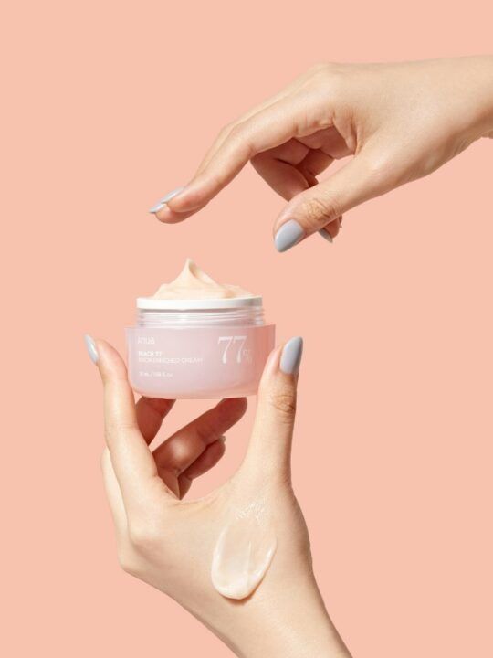 Anua Peach 77% Niacin Enriched Cream – Ενυδατική κρέμα-τζελ με προβιοτικά για ελαστικό δέρμα 50ml - Image 2