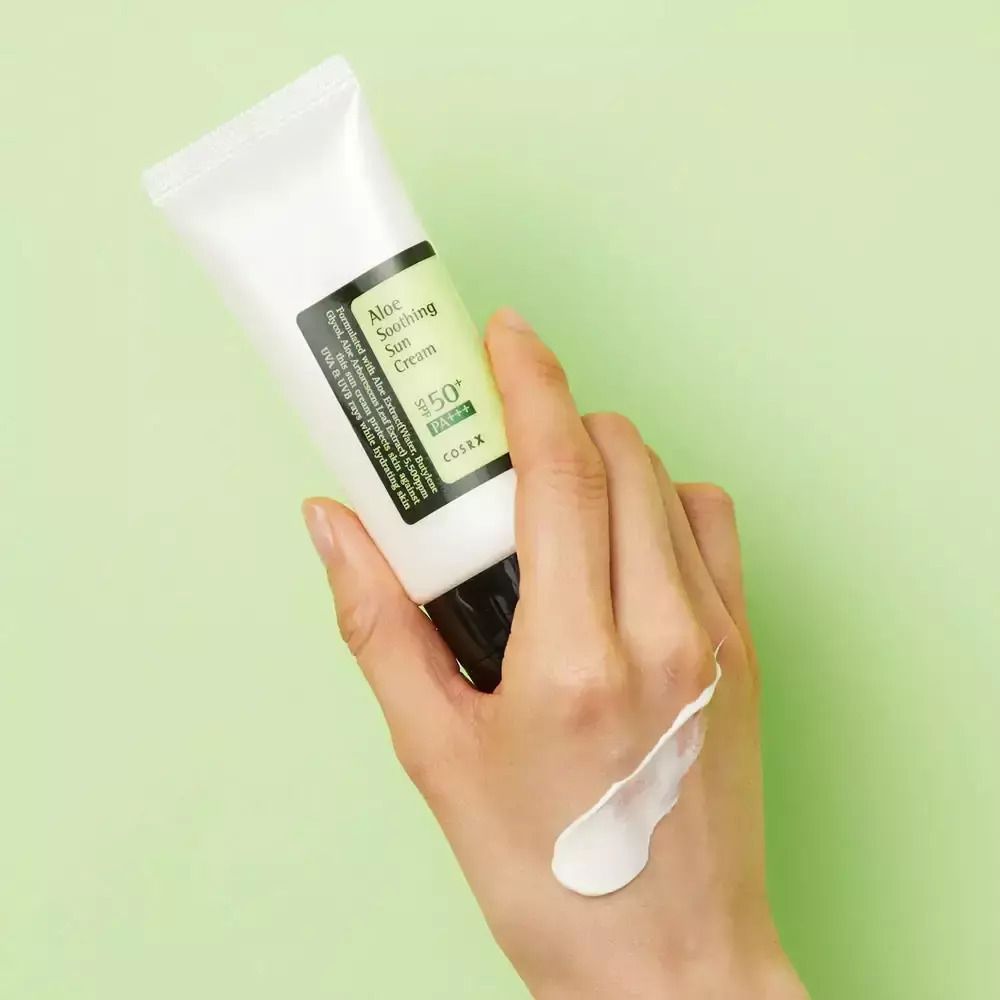 Cosrx Aloe Soothing Sun Cream SPF50+ PA+++ Αντηλιακή Κρέμα Προσώπου 50ml - Image 3