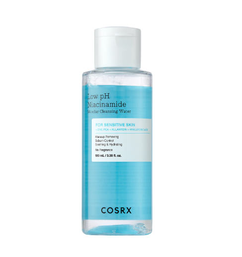 Cosrx Low pH Niacinamide Micellar Cleansing water Νερό καθαρισμού με χαμηλό pH για ευαίσθητες επιδερμίδες 100ml