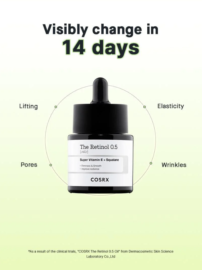 Cosrx The Retinol 0.5 oil 20ml - Image 2