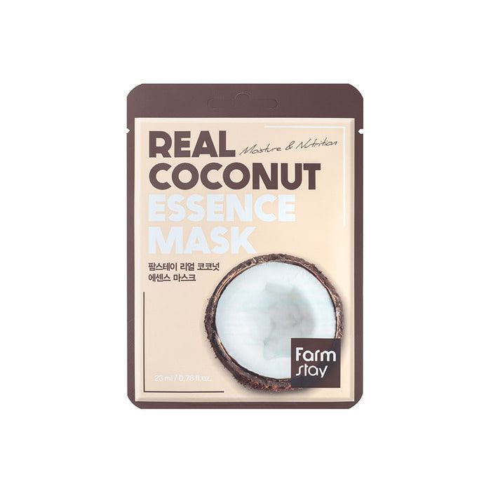 Farmstay Real Coconut Essence Mask Μάσκα Προσώπου 23ml