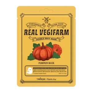 Fortheskin Super Food Real Vegifarm Double Shot Mask Pumpkin 23ml