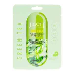 Jigott Green Tea Real Ampoule Mask 27ml
