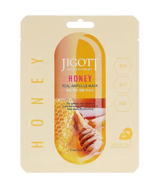 Jigott Honey Real Ampole Mask 27ml