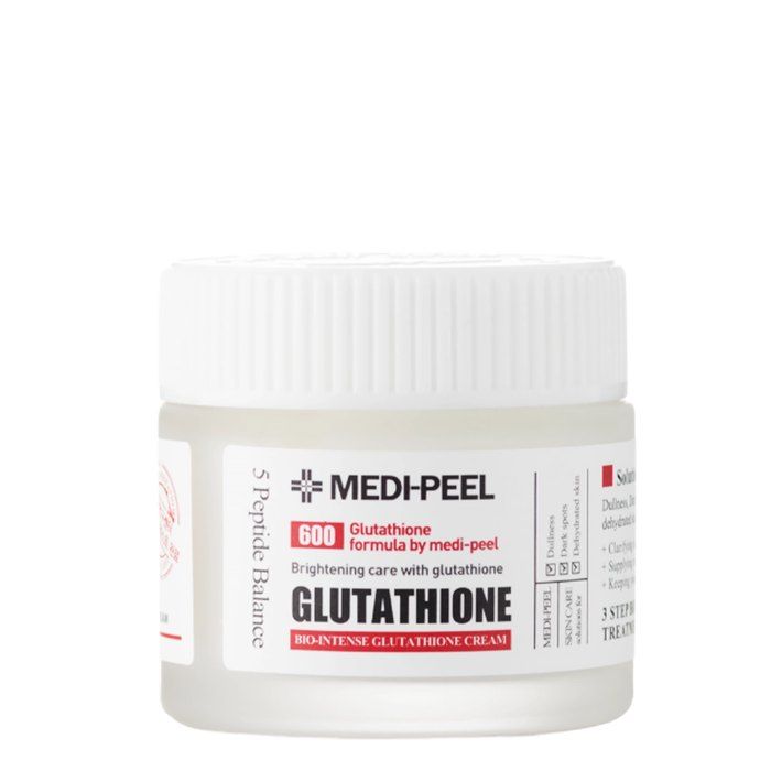 MEDI-PEEL Bio Intense Glutathione White Cream Λευκαντική κρέμα με γλουταθειόνη για πιο φωτεινό δέρμα 50g