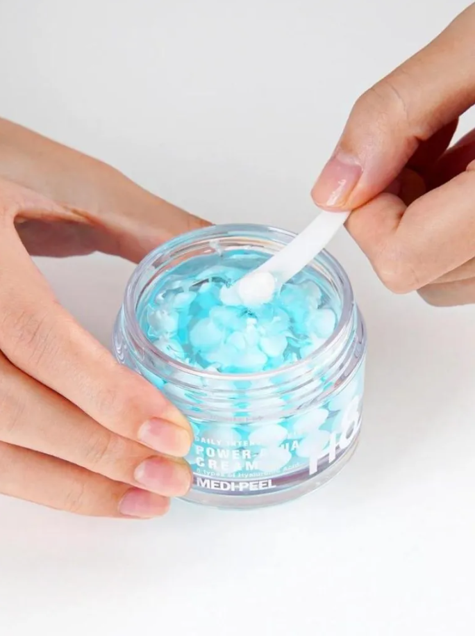 MEDI-PEEL Power Aqua Cream Κρέμα με υαλουρονικό για dewy επιδερμίδα 50g - Image 2