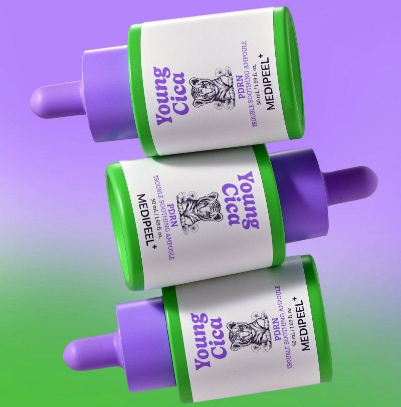 MEDI-PEEL Young Cica PDRN Trouble Soothing Ampoule 50ml - Image 4