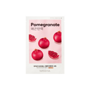 Missha Airy Fit Sheet Mask Pomegranate Μάσκα προσώπου 19g
