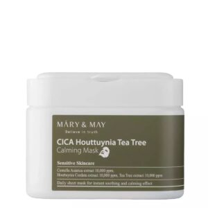Mary & May CICA Houttuynia Tea Tree Calming Mask καταπραϋντικά Sheet Masks 30pcs
