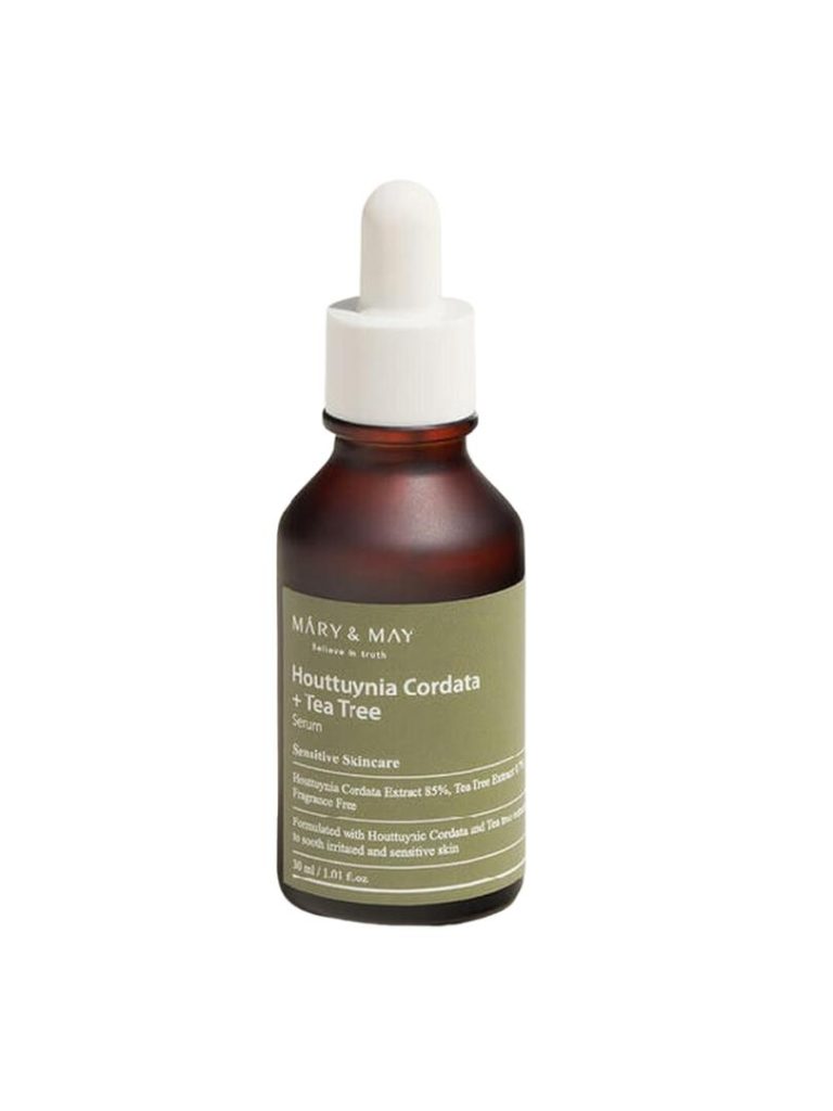 Mary & May Houttuynia Cordata +Tea Tree Serum-Καταπραϋντικός ορός για τις ευαίσθητες επιδερμίδες 30ml