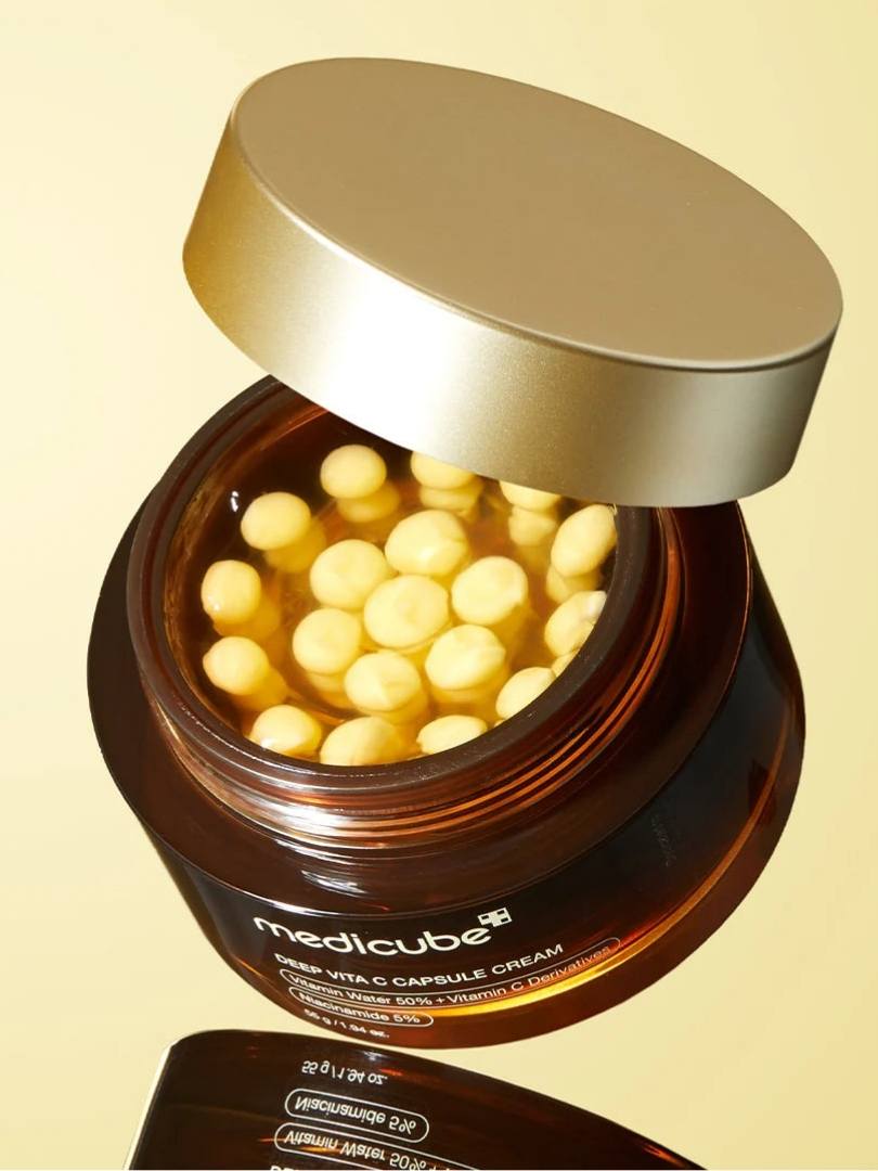 Medicube Deep Vita C Capsule Cream – Ενυδατική κρέμα διπλής υφής για φωτεινό δέρμα 55ml