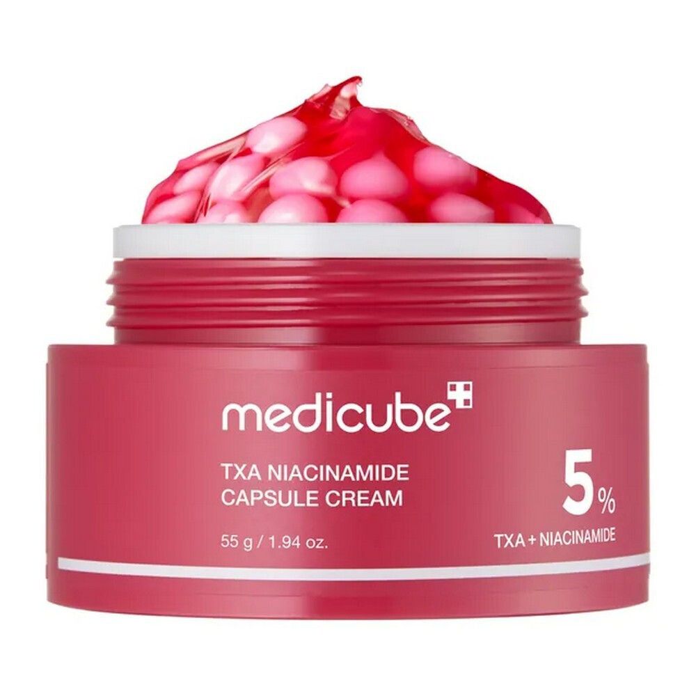 Medicube TXA Niacinamide Capsule Cream – Κρέμα για δυσχρωμίες, σημάδια ακμής & ανομοιόμορφη υφή 55gr