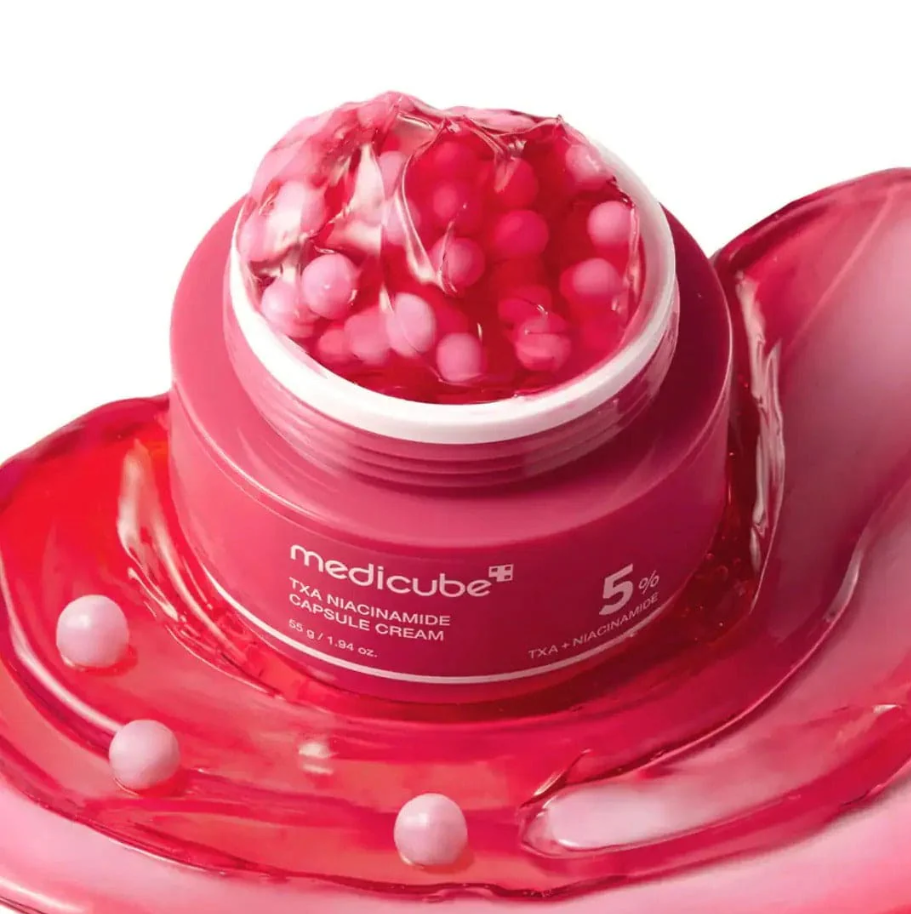 Medicube TXA Niacinamide Capsule Cream – Κρέμα για δυσχρωμίες, σημάδια ακμής & ανομοιόμορφη υφή 55gr - Image 2