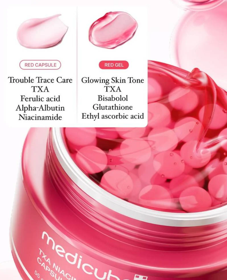 Medicube TXA Niacinamide Capsule Cream – Κρέμα για δυσχρωμίες, σημάδια ακμής & ανομοιόμορφη υφή 55gr - Image 5