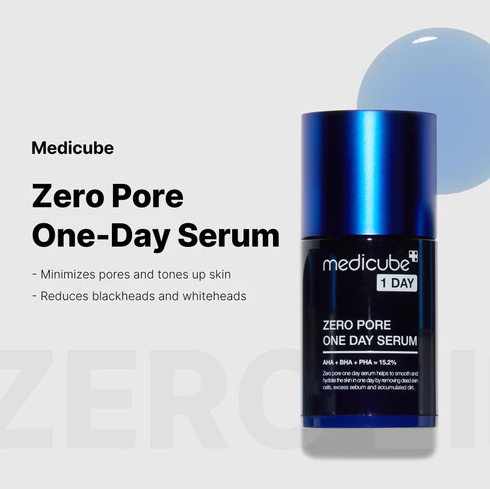 Medicube Zero Pore One Day Serum – Ορός για συρρίκνωση των πόρων 30ml - Image 2