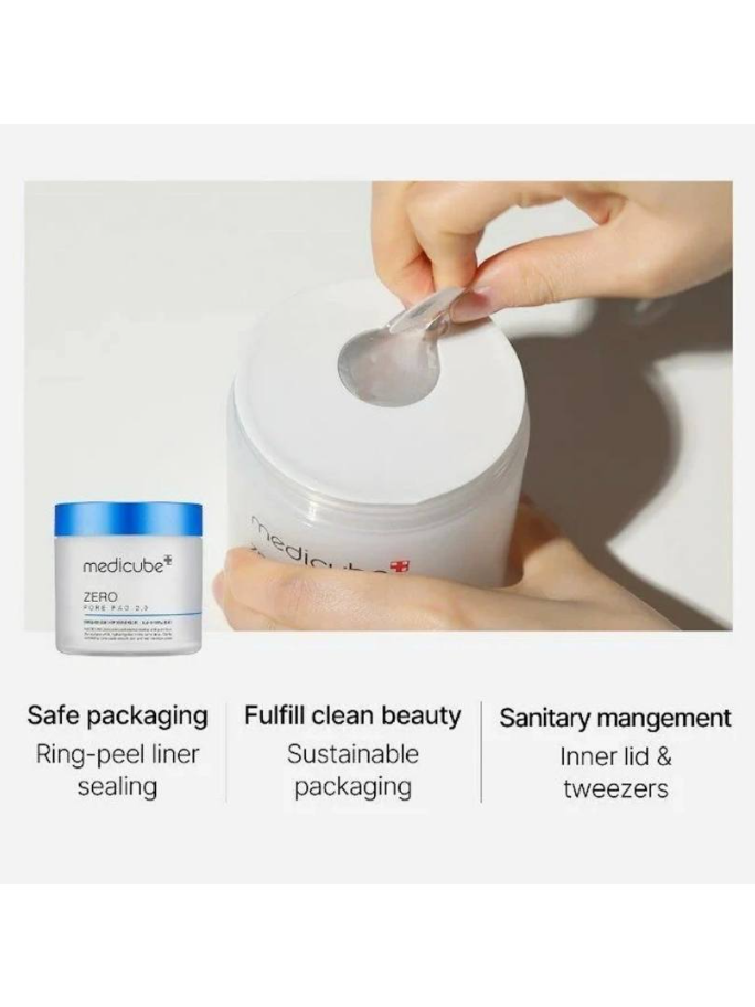 Medicube Zero Pore Pad Mild Απολεπιστικά δισκία για ευαίσθητο δέρμα - Image 3