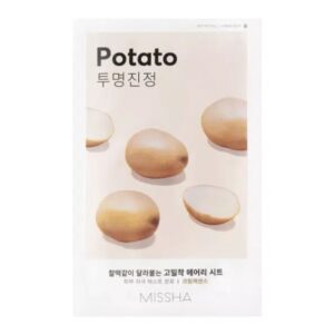 Missha Airy Fit Sheet Mask Potato Υφασμάτινη μάσκα προσώπου 19gr