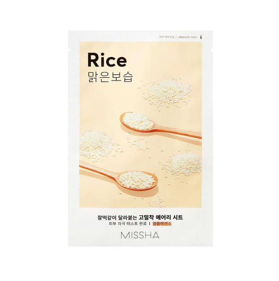 Missha Airy Fit Pearl Sheet Mask Μάσκα Προσώπου 19g
