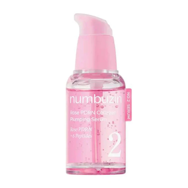 Numbuzin No. 2 Pdrn Collagen Plumping Serum – Ορός γεμίσματος κολλαγόνου No.2 Rose Pdrn 30ml