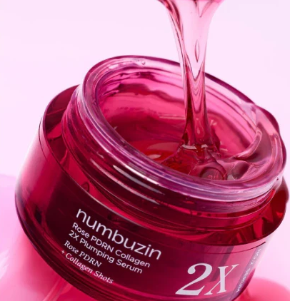 Numbuzin No.2 Rose Pdrn Collagen 2x Plumping Serum – Ορός για Σύσφιξη με κολλαγόνο και Pdrn 30ml - Image 3