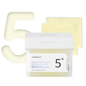 Numbuzin No.5 Vitamin-Niacinamide Concentrated Toner Pad 70pads
