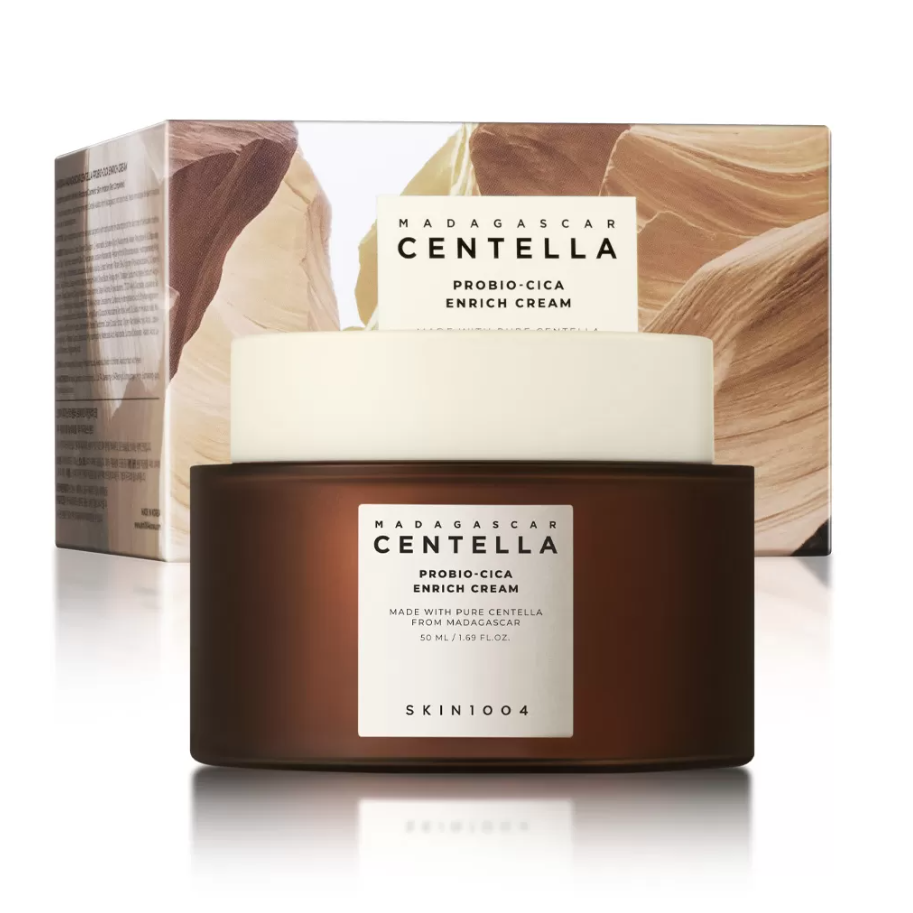 Skin1004 Madagascar Centella Probio-Cica Enrich Cream – Ενυδατική κρέμα προσώπου – 50ml - Image 7