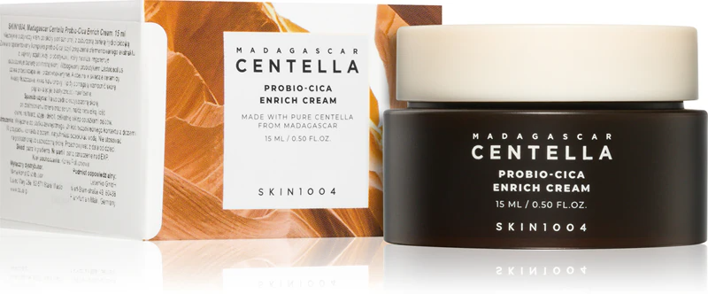 Skin1004 Madagascar Centella Probio-Cica Enrich Cream – Πλούσια ενυδατική κρέμα με προβιοτικά (MINI-TRAVEL SIZE) 15ml - Image 2