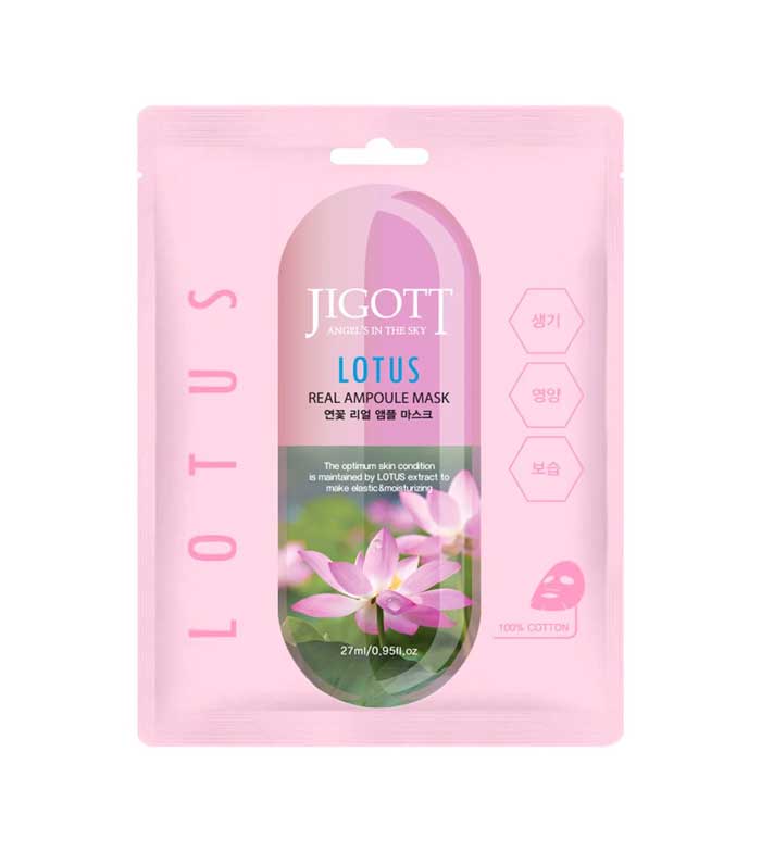 Jigott Lotus Real Ampoule Mask 27ml