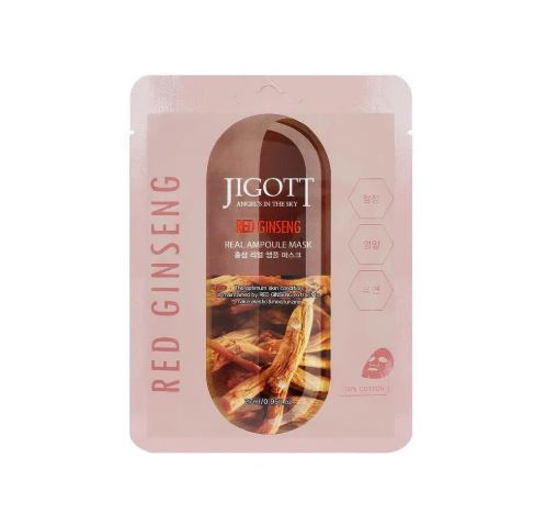 Jigott Red Ginseng Real Ampoule Mask 27ml