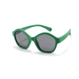 BABY CLOUD Βρεφικά Γυαλιά Ηλίου Baby Polygon Green UV400 12 μηνών – 3 ετών (11.5 x 11.2 εκ.)