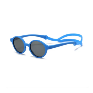 BABY CLOUD Βρεφικά Γυαλιά Ηλίου Baby Sky Blue UV400 με Λουράκι 6-24 μηνών (11.0 x 10.3 εκ.)