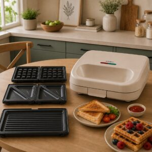 Τοστιέρα - Γκριλιέρα - Βαφλιέρα 3 σε 1 Livoo 750W